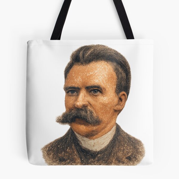 Item preview, Friedrich Nietzsche in Crayon Realism designed and sold by cottoncode.