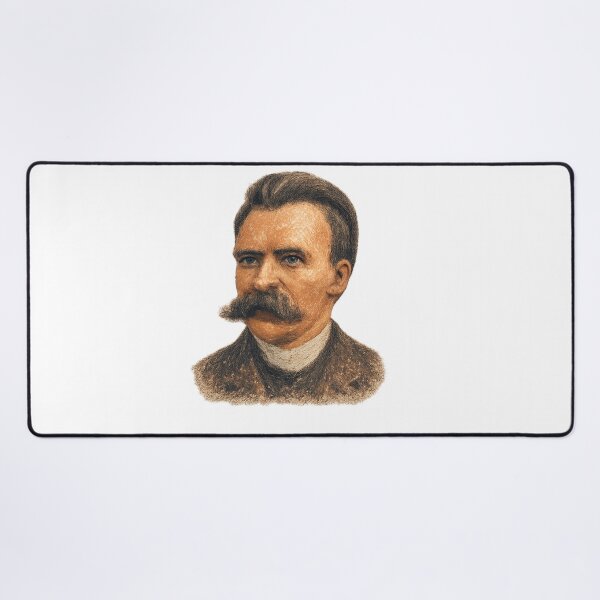 Item preview, Friedrich Nietzsche in Crayon Realism designed and sold by cottoncode.