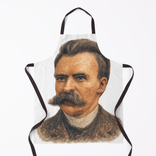 Item preview, Friedrich Nietzsche in Crayon Realism designed and sold by cottoncode.
