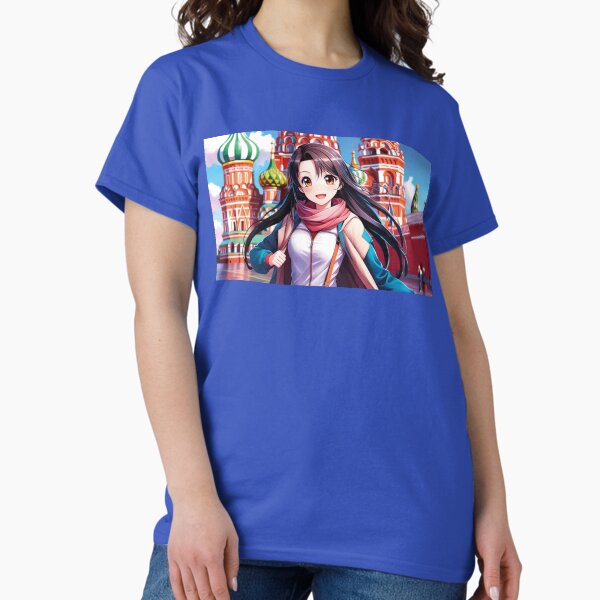 Item preview, Reisemädchen in Moskau designed and sold by MerlinWear.