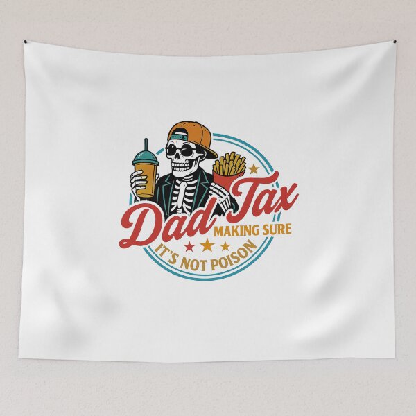 Item preview, Dad Tax Making Sure It's Not Poison, Funny Dad Joke, Parenting Humor, Dad Life, Family Gift, Father’s Day designed and sold by Orvista.