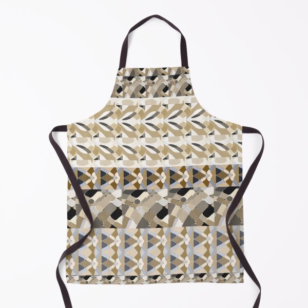 Item preview, Grey Beige and Cream Geo Seamless Repeat designed and sold by Sharon Schwalbe.