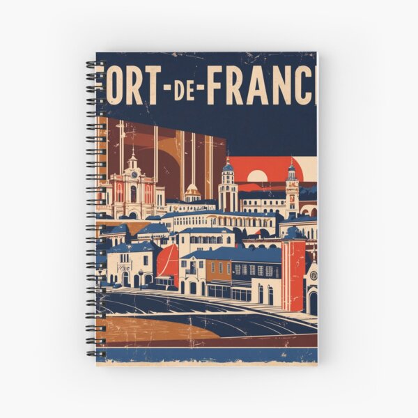 Item preview, Fort de France France 1950s Vintage Travel Tourism designed and sold by TravelersGems.