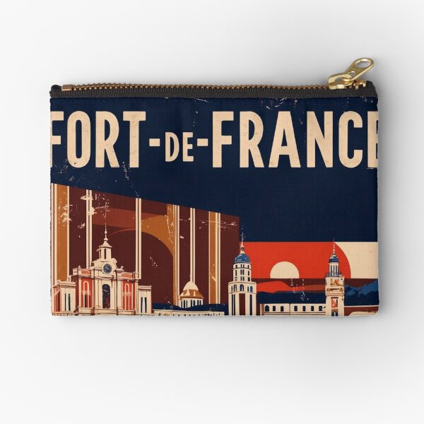 Item preview, Fort de France France 1950s Vintage Travel Tourism designed and sold by TravelersGems.