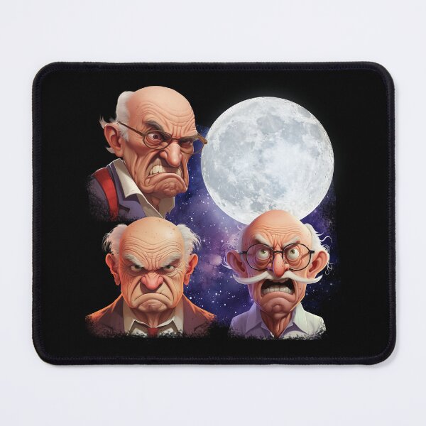Item preview, Grumpy Old Man Howling at the Moon designed and sold by RowanGraphics.