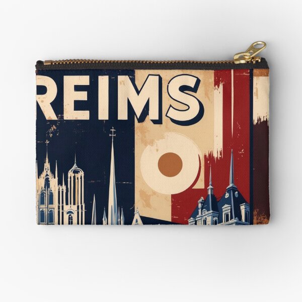 Item preview, Reims France 1950s Vintage Travel Tourism designed and sold by TravelersGems.