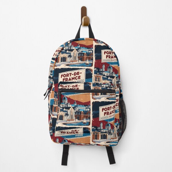 Item preview, Fort de France France 1950s Vintage Travel Tourism designed and sold by TravelersGems.
