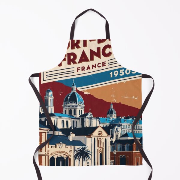 Item preview, Fort de France France 1950s Vintage Travel Tourism designed and sold by TravelersGems.
