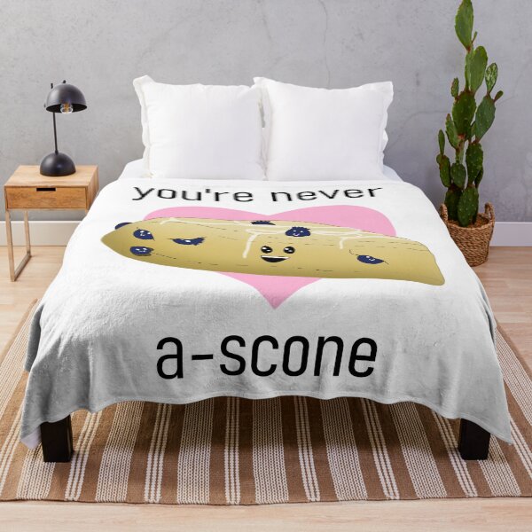 Item preview, "You're Never A-Scone" Self-Love Scone Graphic designed and sold by BluOddities.