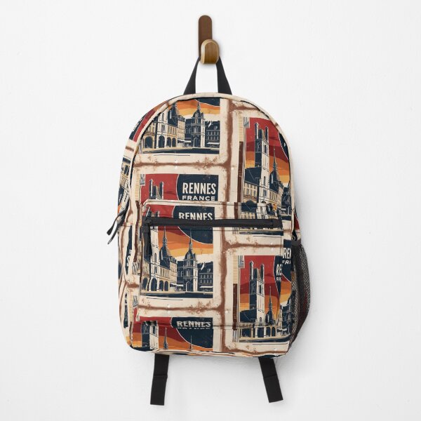 Item preview, Rennes France 1950s Vintage Travel Tourism designed and sold by TravelersGems.