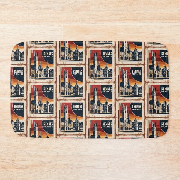 Item preview, Rennes France 1950s Vintage Travel Tourism designed and sold by TravelersGems.