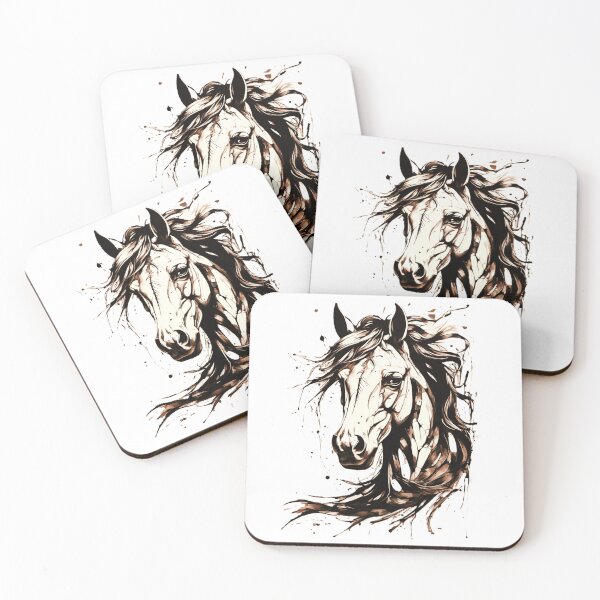 Item preview, Abstract horse designed and sold by @seis41.