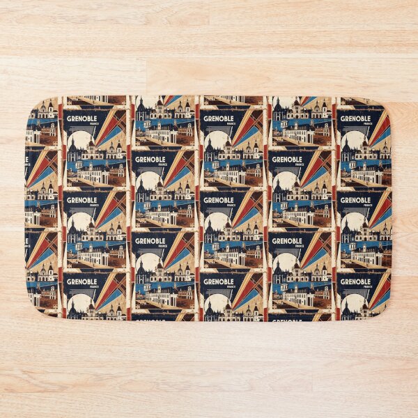 Item preview, Grenoble France 1950s Vintage Travel Tourism designed and sold by TravelersGems.