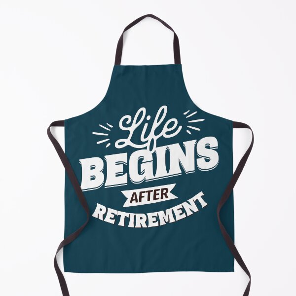Item preview, Life Begins After Retirement Funny Retirement Quote designed and sold by NosandEdgy.
