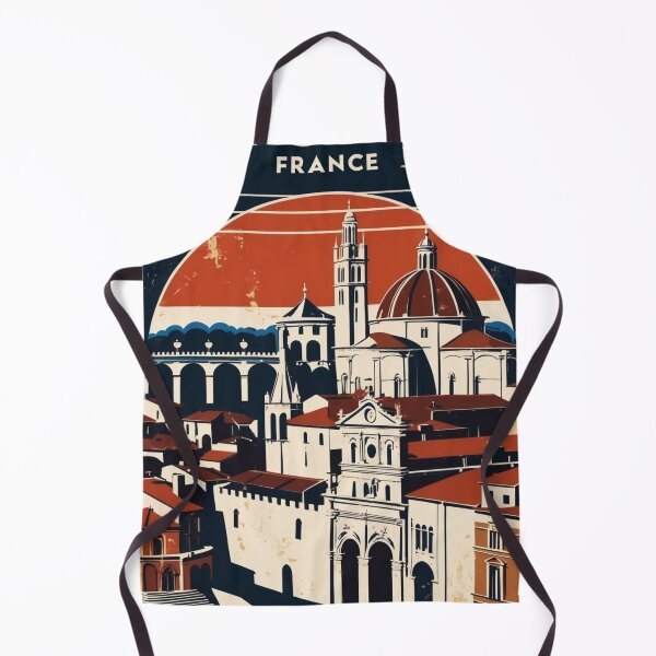 Item preview, Avignon France 1950s Vintage Travel Tourism designed and sold by TravelersGems.