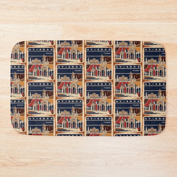 Item preview, Avignon France 1950s Vintage Travel Tourism designed and sold by TravelersGems.