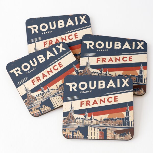 Item preview, Roubaix France 1950s Vintage Travel Tourism designed and sold by TravelersGems.