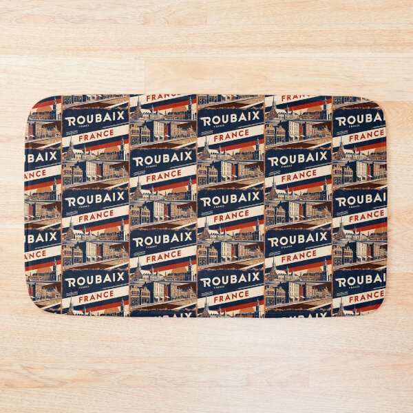 Item preview, Roubaix France 1950s Vintage Travel Tourism designed and sold by TravelersGems.