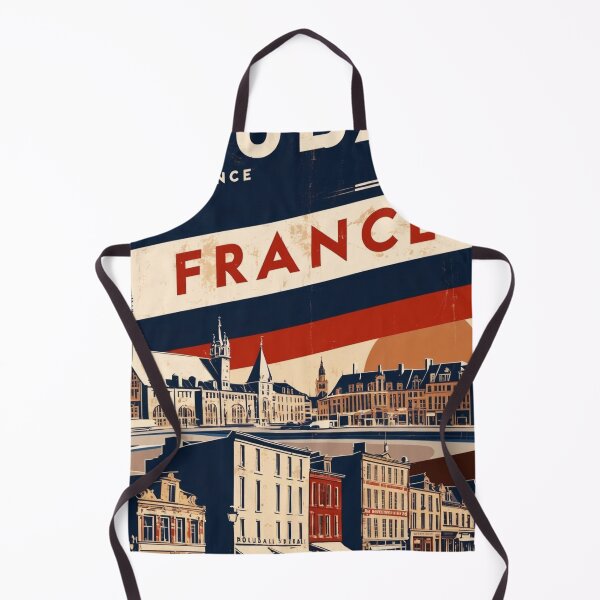 Item preview, Roubaix France 1950s Vintage Travel Tourism designed and sold by TravelersGems.