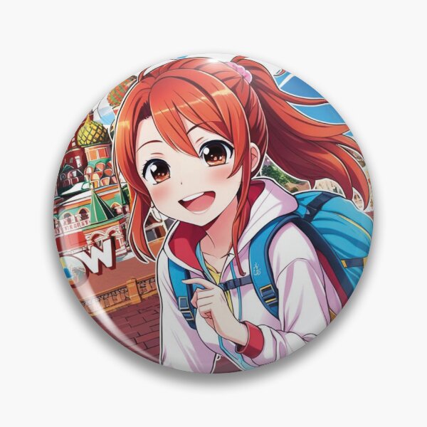 Item preview, Red hair girl in Moscow designed and sold by MerlinWear.