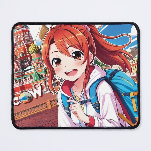 Item preview, Red hair girl in Moscow designed and sold by MerlinWear.