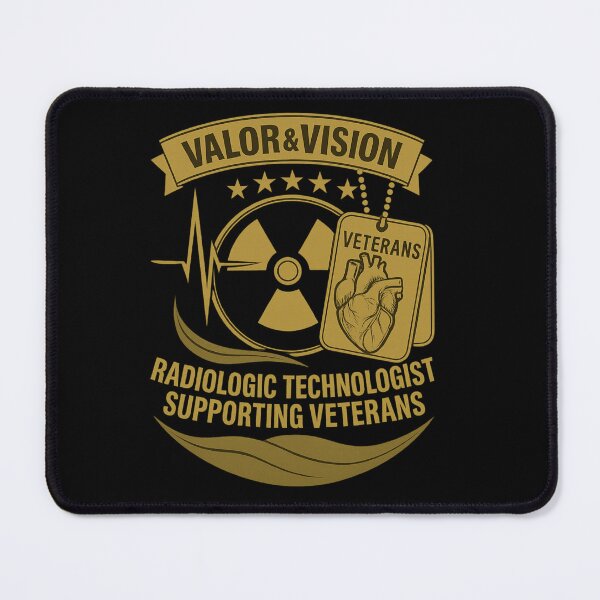 Item preview, Valor & Vision Radiology Veterans Emblem designed and sold by AlohaRadGear.