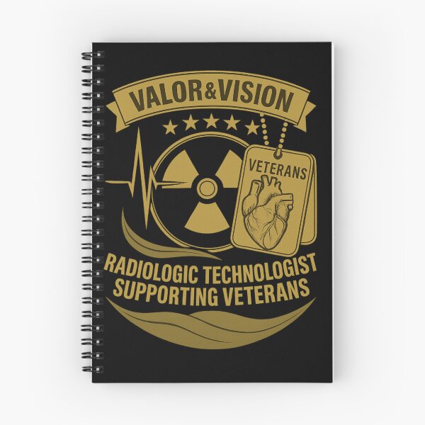 Item preview, Valor & Vision Radiology Veterans Emblem designed and sold by AlohaRadGear.