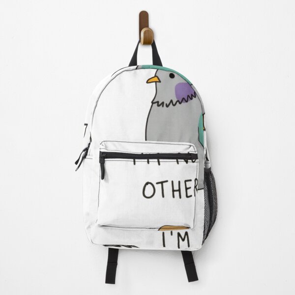 Item preview, Funny Pigeon Cartoon Illustration with Quirky Quote designed and sold by haitrieuic96.