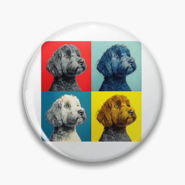 Artikelvorschau, Barbet Hund Andy Warhol Stil Pop Art entworfen und verkauft von TheAnimalZ00.