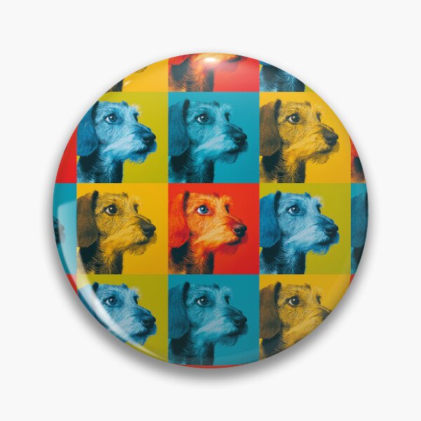 Item preview, Basset Fauve De Bretagne Dog Andy Warhol Style Pop Art designed and sold by TheAnimalZ00.