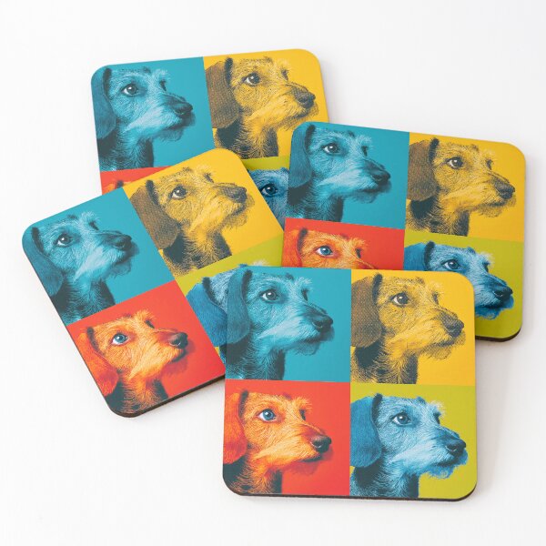 Item preview, Basset Fauve De Bretagne Dog Andy Warhol Style Pop Art designed and sold by TheAnimalZ00.