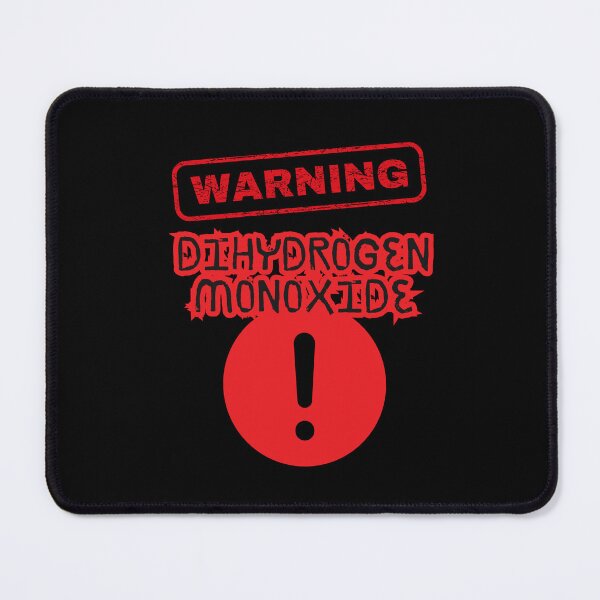 Item preview, Warning dihydrogen monoxide designed and sold by PHILOSOPHY-SWAG.
