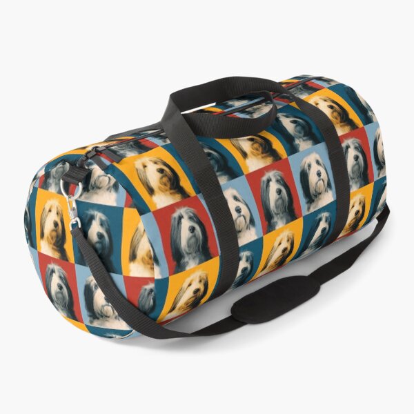 Item preview, Bearded Collie Dog Andy Warhol Style Pop Art designed and sold by TheAnimalZ00.
