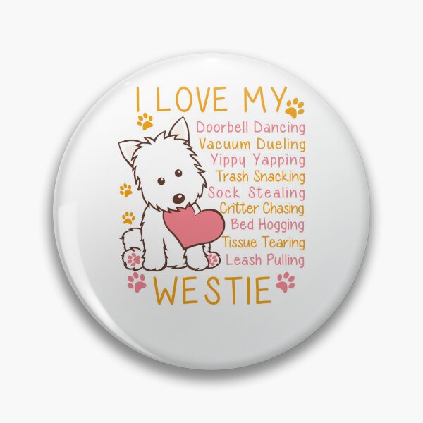 Artikelvorschau, Westie, ich liebe meinen Westie entworfen und verkauft von keythmendv.