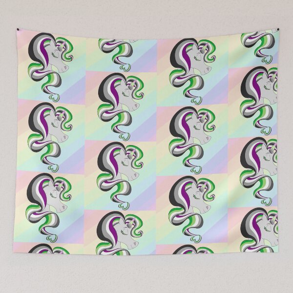 Item preview, Aroace Unicorn designed and sold by RandomCreature83.