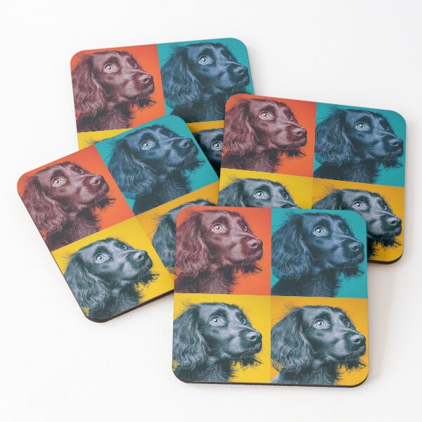 Item preview, Boykin Spaniel Dog Andy Warhol Style Pop Art designed and sold by TheAnimalZ00.