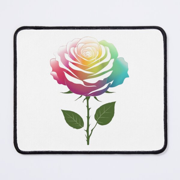 Item preview, Genderfae Pride Rose – LGBTQ+ Art Design designed and sold by Travelslightly.