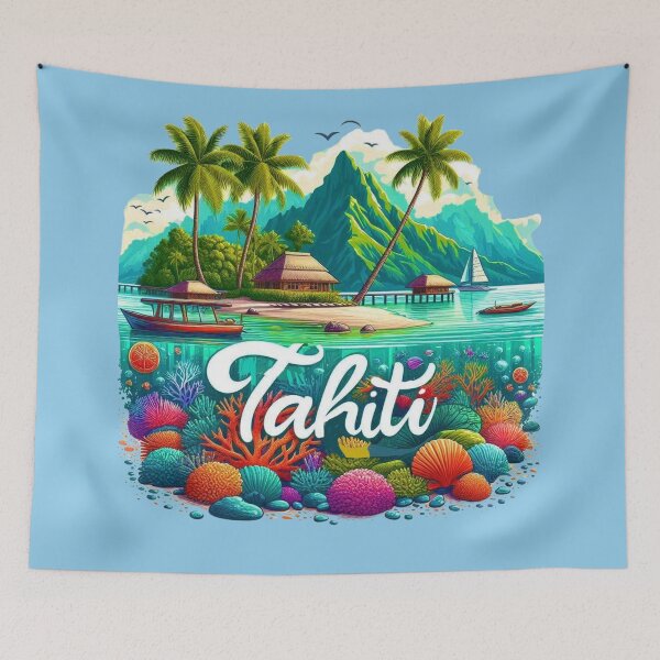 Item preview, Tahiti designed and sold by Myra365Art.