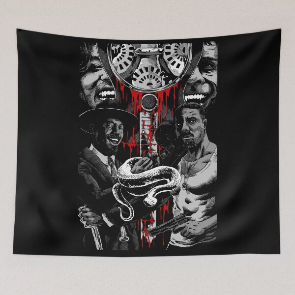 Item preview, Sinners smoke stack twins smokestack vampire horror movie guitar blues designed and sold by JonathanGrimm.
