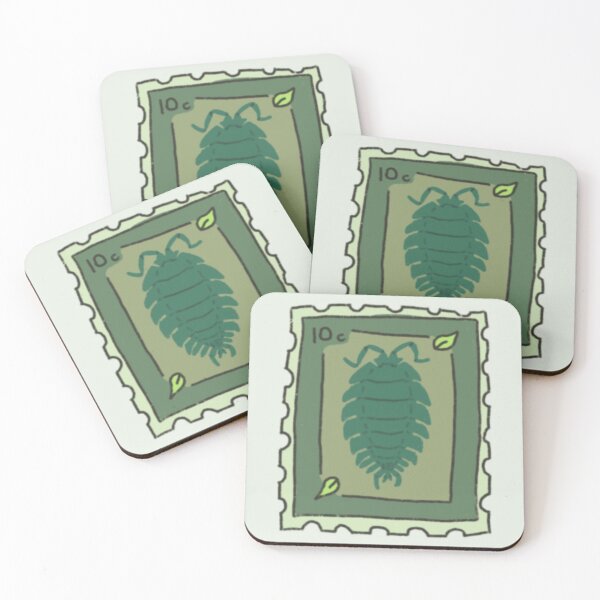 Item preview, Isopod - Stamp designed and sold by Risky Beetle.