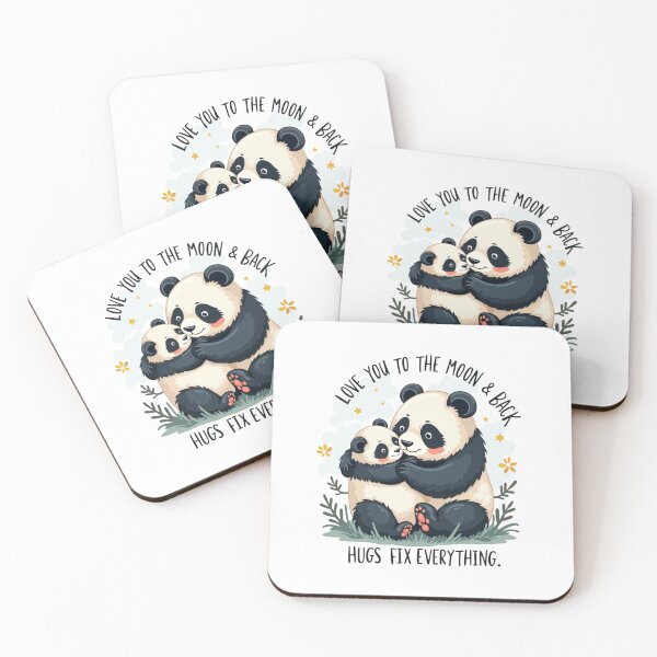 Item preview, Cool Mom | Hugs Fix Everything | Love You to the Moon & Back Hug Gift designed and sold by ebocraft.