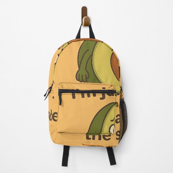 Item preview, I’m Just Here to Emotionally Support the Snacks – Funny Avocado Sticker designed and sold by Neovibe Print.
