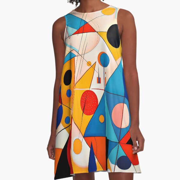 Item preview, Retro Geometric Colorfully Creative Abstract Art Designs designed and sold by DEC02.