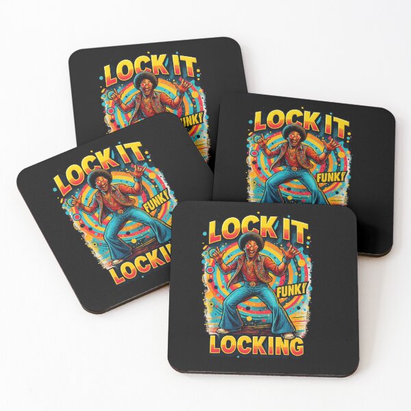 Item preview, Funky Locking Dance Design – Retro Street Style Art designed and sold by JenniferCreaArte .
