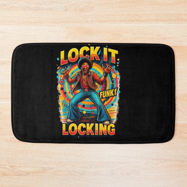 Item preview, Funky Locking Dance Design – Retro Street Style Art designed and sold by JenniferCreaArte .