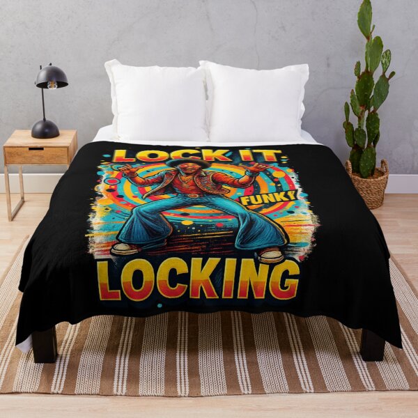 Item preview, Funky Locking Dance Design – Retro Street Style Art designed and sold by JenniferCreaArte .