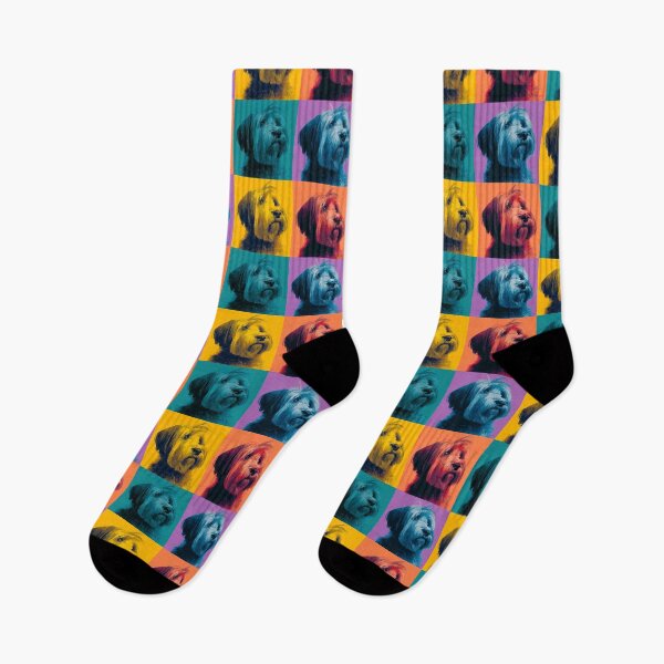 Item preview, Briard Dog Andy Warhol Style Pop Art designed and sold by TheAnimalZ00.