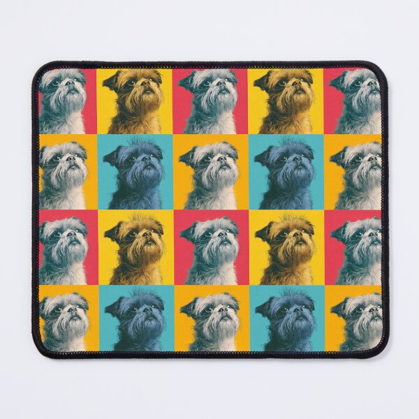 Item preview, Brussels Griffon Dog Andy Warhol Style Pop Art designed and sold by TheAnimalZ00.