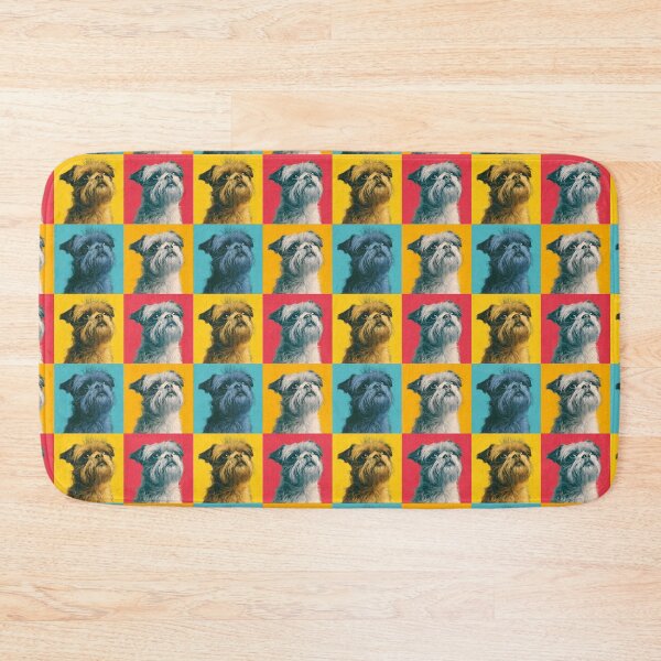 Item preview, Brussels Griffon Dog Andy Warhol Style Pop Art designed and sold by TheAnimalZ00.