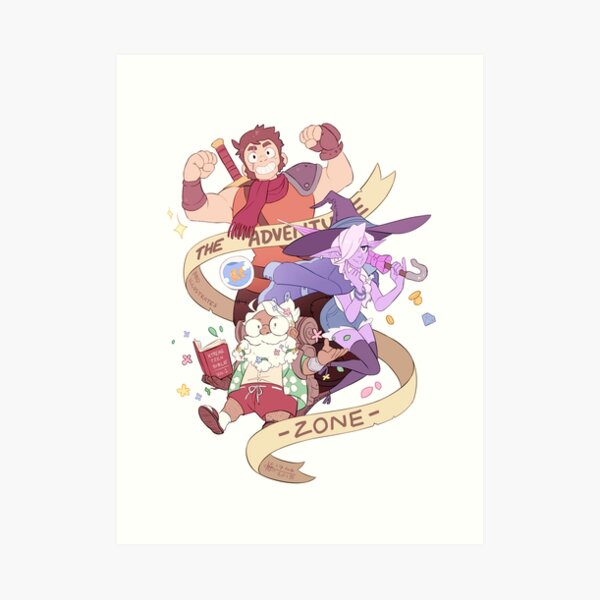 Tres Horny Boys Art Print